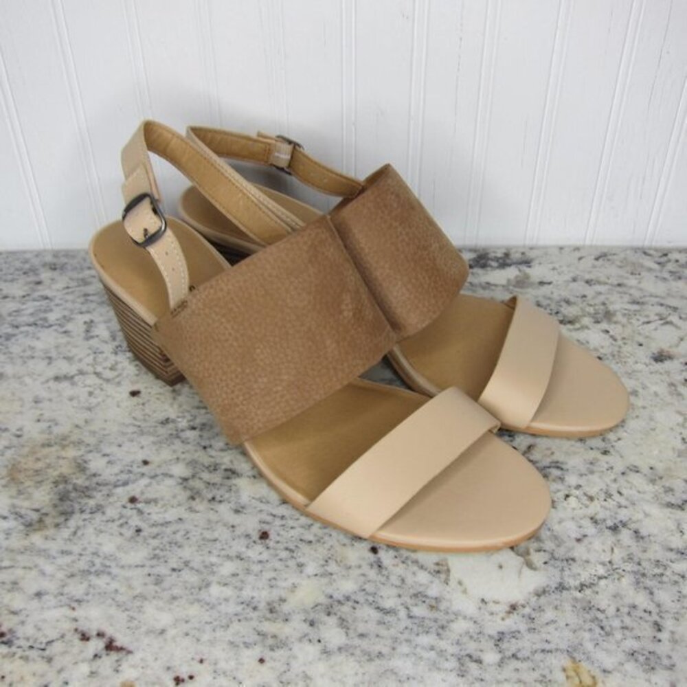 Lucky Brand Gewel Block Heel Sandals Size 10